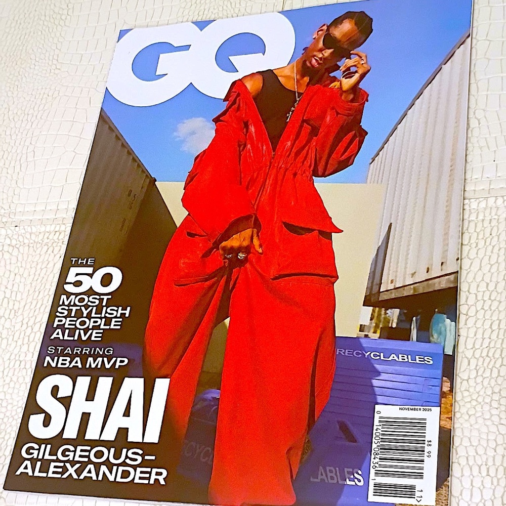 Brand New GQ November 2025 SHAI